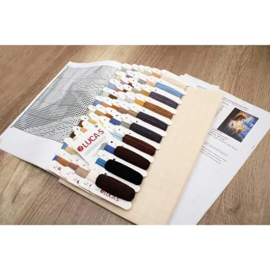 Luca-S Saint Mary and The Child Counted Cross Stitch Kit {7}