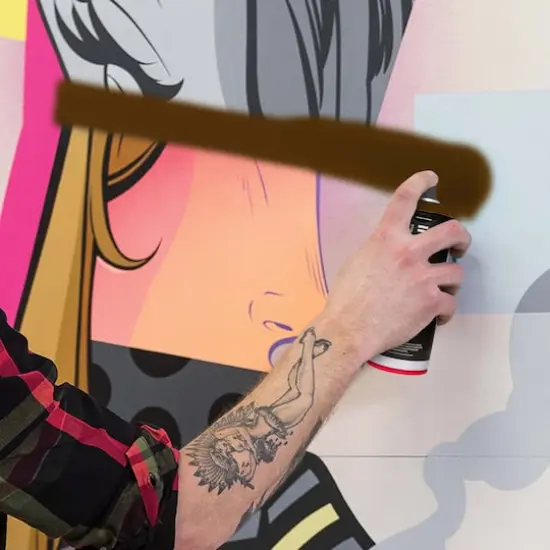 Ironlak Acrylic Spray Paint Earth {5}