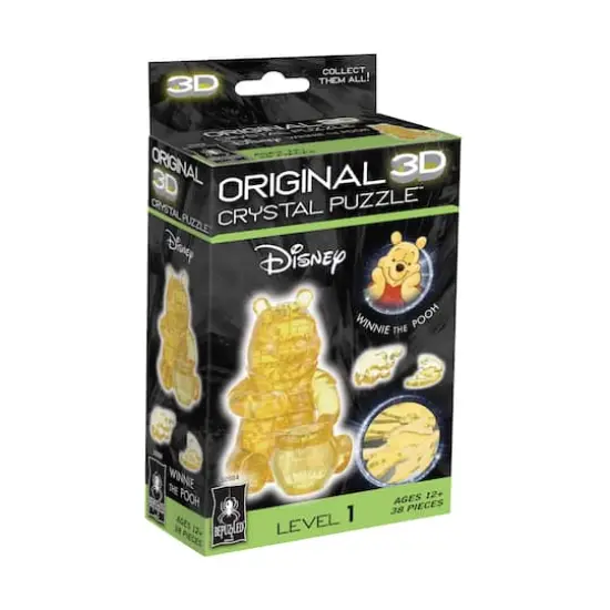 Original 3D Crystal Puzzle&trade; Disney Winnie the Pooh 38 Piece Puzzle {3}