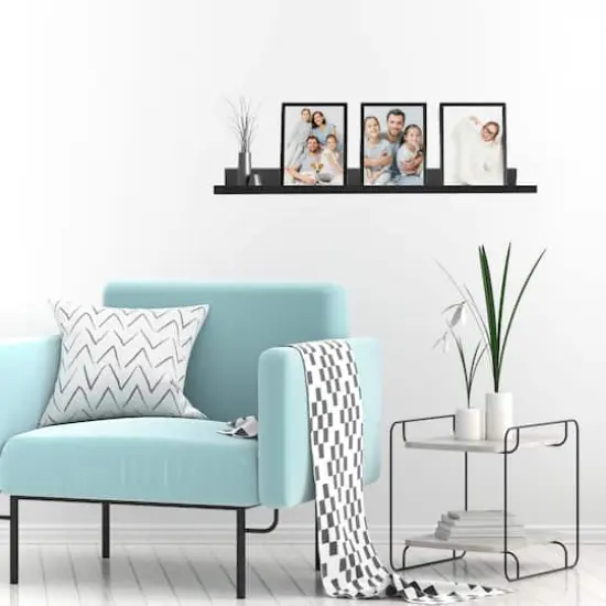 HangZ&trade; Black No Stud Photo Ledge {4}