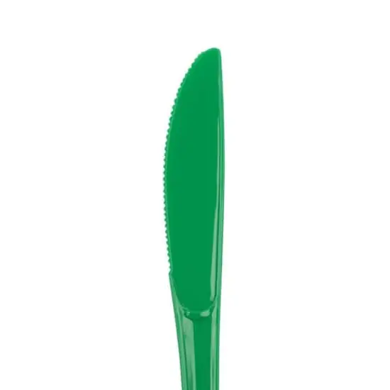 JAM Paper Premium Utensils Plastic Knives Party Pack, 48ct. Green {4}
