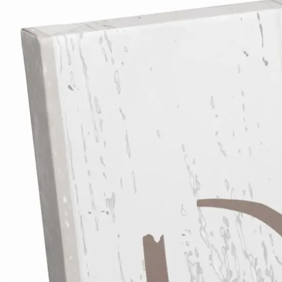 Boo Faux Wood 12" x 18" Canvas Wall Art {4}