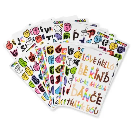 Sign Language Sticker Book by Recollections&trade; {1}