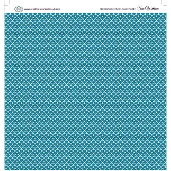 Creative Expressions Single-Sided Paper Pad 8" x 8" 24 ct. Nautical Adventure By Sue Wilson {9}