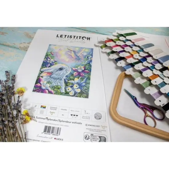 Letistitch Summer Splendor Counted Cross Stitch Kit {10}