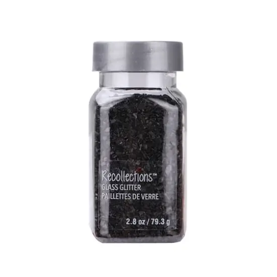 Glass Glitter by Recollections&trade; Black {1}