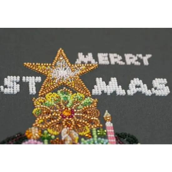 Abris Art Golden Lights Winter Tale Bead Embroidery Kit {7}