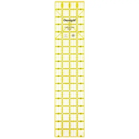Omnigrid&reg; 4" x 36" Rectangle Folding Quilting & Sewing Ruler {3}