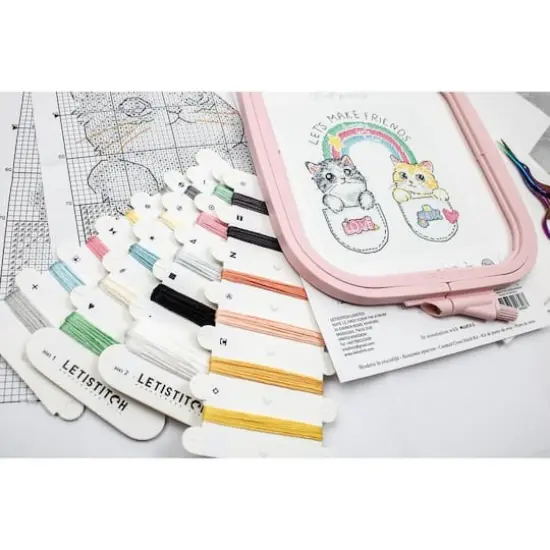 Letistitch Let's make friends! Counted Cross Stitch Kit {5}