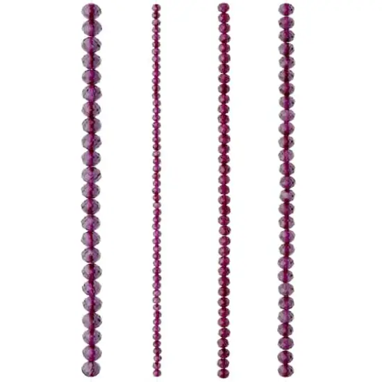 Purple Faceted Glass Round Beads by Bead Landing&trade; {4}
