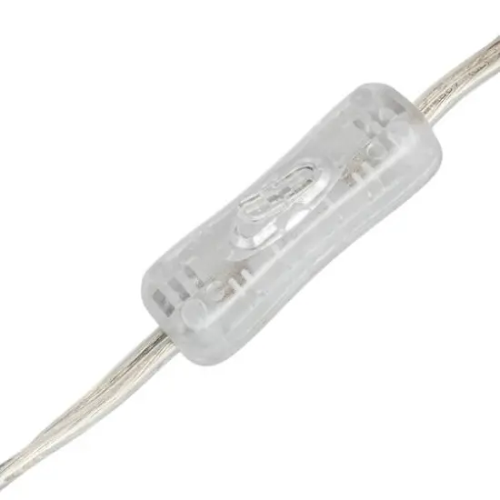 Hello Honey® 20.5" Stoneware Table Lamp with Linen Shade and Inline Switch {12}