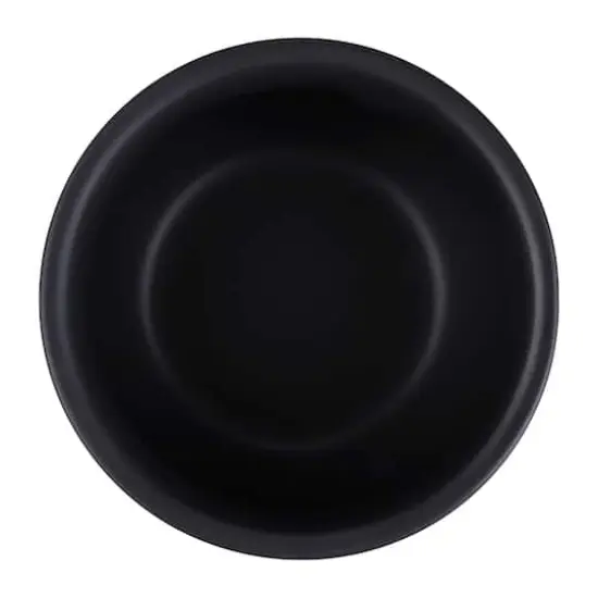 6.25" Black Ceramic Cauldron by Makery&trade; {3}