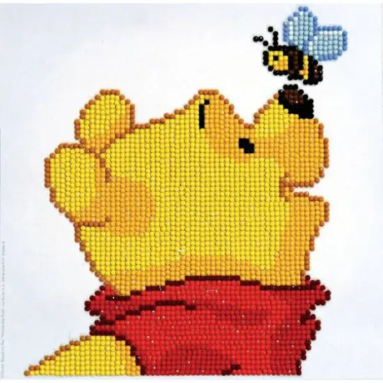 Camelot&reg; Dots Pooh Bee Diamond Painting Kit {1}