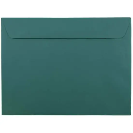 JAM Paper 9" x 12" Booklet Premium Envelopes, 25ct. Teal {1}