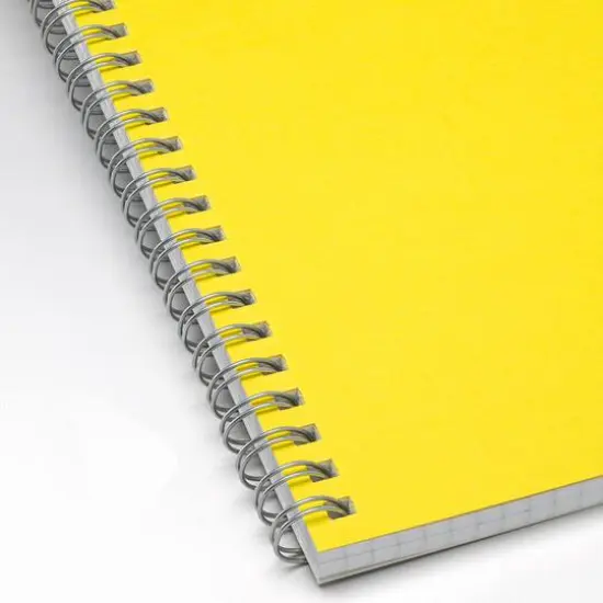 Fabriano&reg; EcoQua Spiral Bound Grid Notebook Lemon {5}