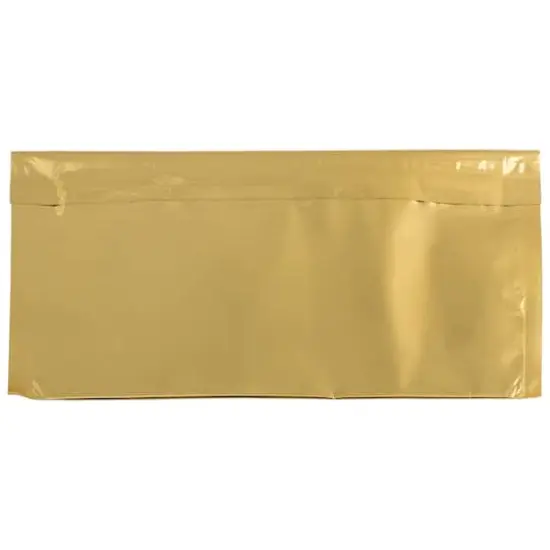 JAM Paper 4" x 9.5" Foil Business Envelopes, 25ct. Gold {6}