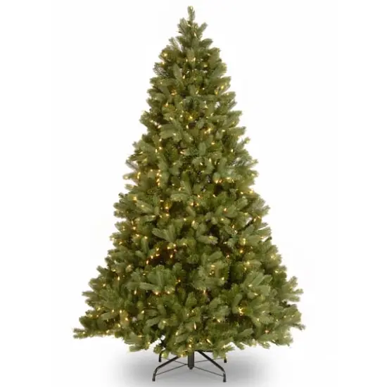 6.5ft. Pre-Lit Downswept Douglas&reg; Fir Tree, Clear Lights {1}