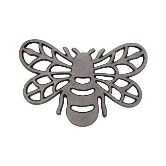 Hello Honey&reg; 8" Aluminum Trivet with Butterfly Design {1}