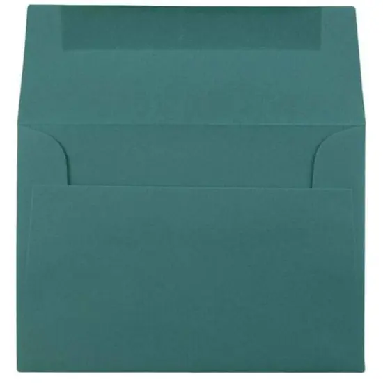 JAM Paper A1 Premium Invitation Envelopes, 50ct. Teal {4}