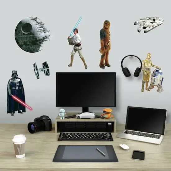 RoomMates Star Wars Classic Peel & Stick Wall Decals {3}