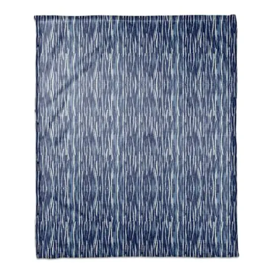 Indigo Reeds Coral Fleece Blanket {1}