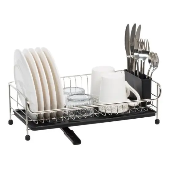 IRIS&reg; 17" Stainless Steel Rack Black {9}
