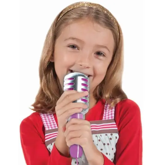 Enviro-Mental Toy Little Virtuoso Pink Idol Maker Microphone {6}