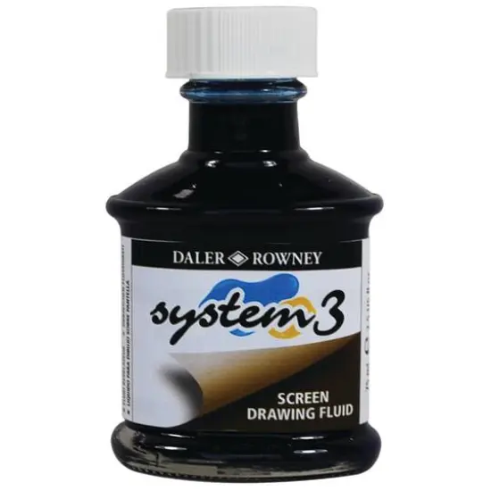 Daler-Rowney&reg; System 3 Screen Drawing Fluid, 75mL {1}