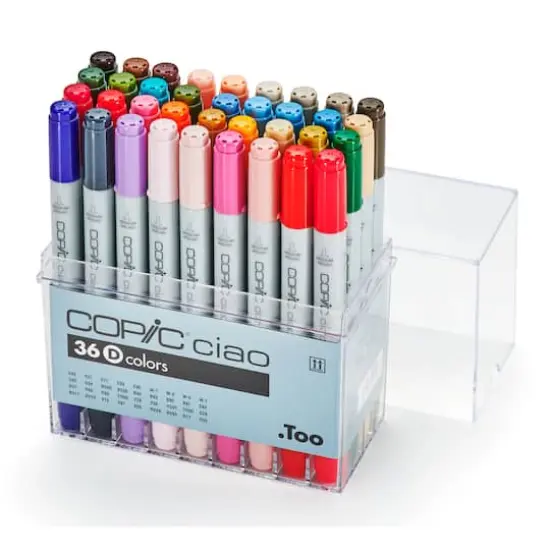 Copic&reg; Ciao Marker Set, 36 Color Set D {3}
