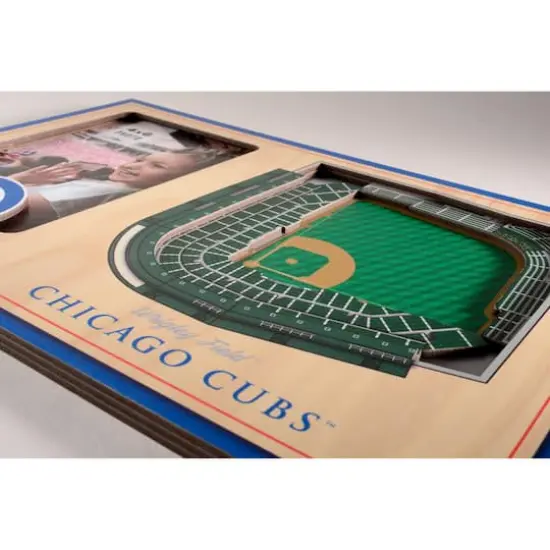 MLB 3D StadiumViews Picture Frame Chicago Cubs {5}