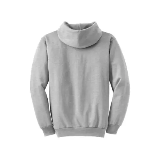 Port & Company&reg; Neutrals Core Fleece Pullover Hooded Sweatshirt Ash {5}