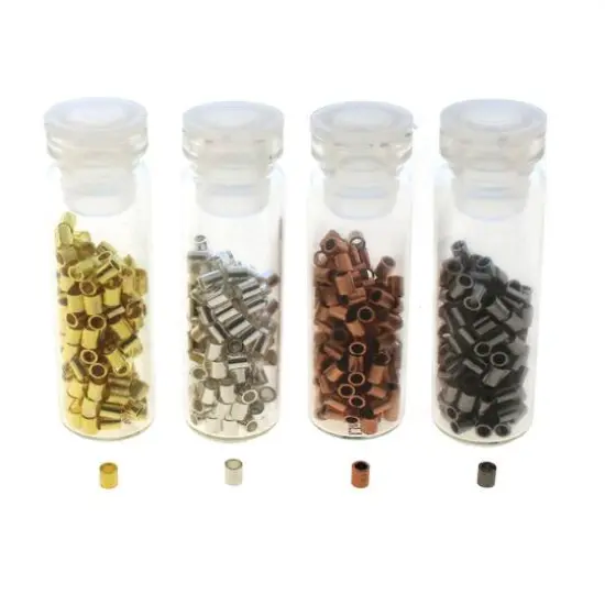 The Beadsmith&reg; Assorted Crimp Tubes, 1.8mm {5}