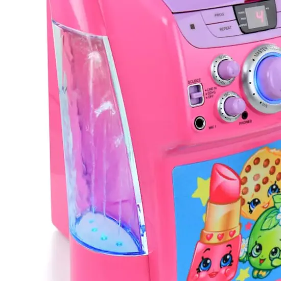 Shopkins Dancing Water Karaoke Machine with Microphone {4}
