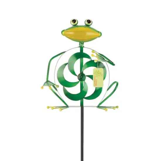 57" Frog Garden Stake {3}