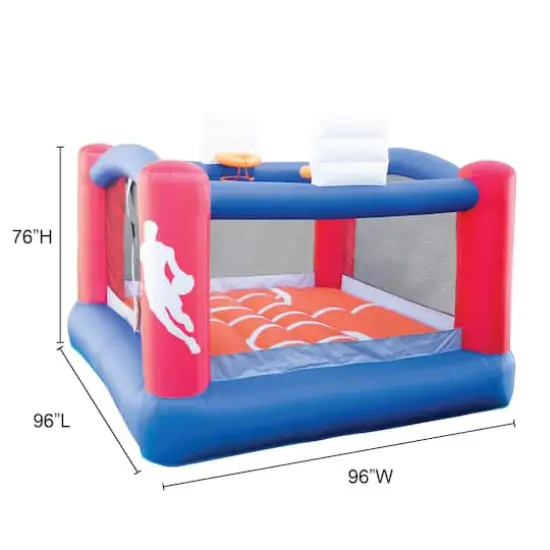Banzai&reg; Inflatable Slam Dunk Sports Bouncer&trade; Outdoor Toy {4}