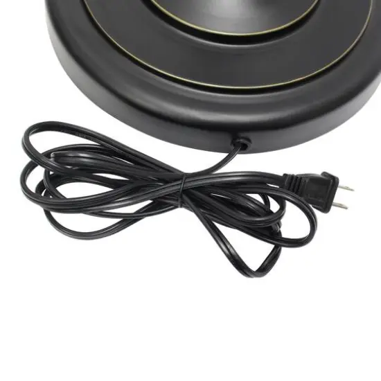 Lalia Home 3-Piece Restoration Bronze Lamp Set {11}