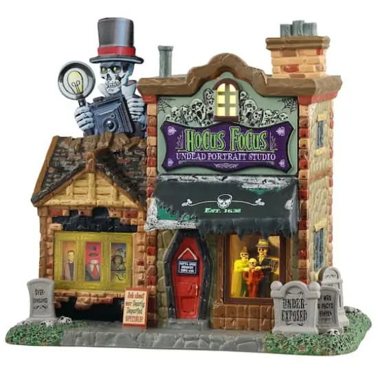 Lemax&reg; Spooky Town&reg; Hocus Focus Undead Portrait Studio {1}