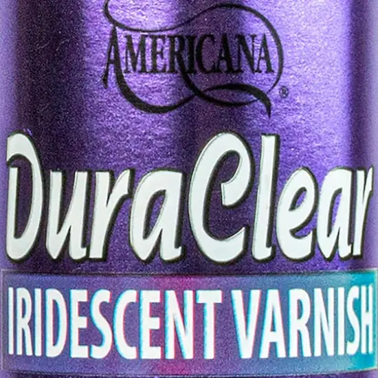 DecoArt&reg; Americana&reg; DuraClear Violet Iridescent Varnish {4}