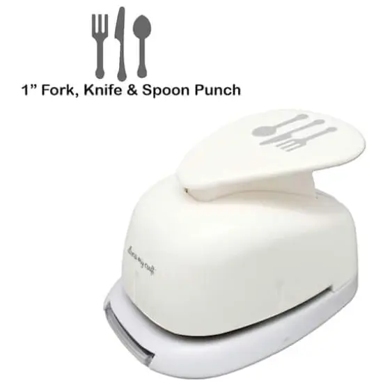 Dress My Craft&reg; 1'' Fork, Knife & Spoon Paper Punch {1}