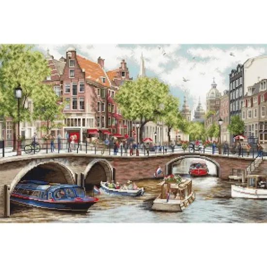 Luca-s Amsterdam Counted Cross Stitch Kit {1}