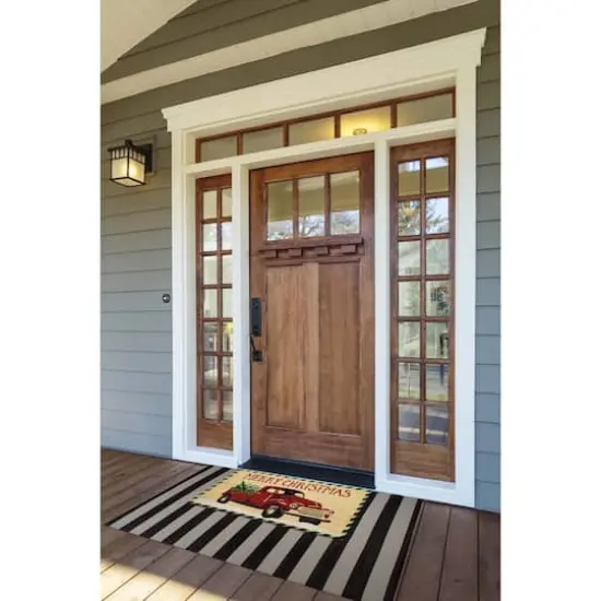 DII&reg; Merry Christmas Truck Doormat {8}