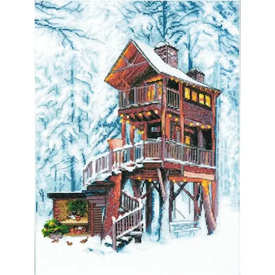Charivna Mit Dream House Counted Cross Stitch Kit {1}