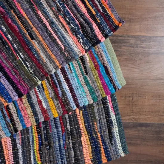 DII&reg; Multicolor Rag Rug, 2.25ft. x 6ft. {5}