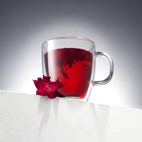 JoyJolt&reg; 13.5oz. Savor Double Wall Coffee Glasses, 4ct. {3}