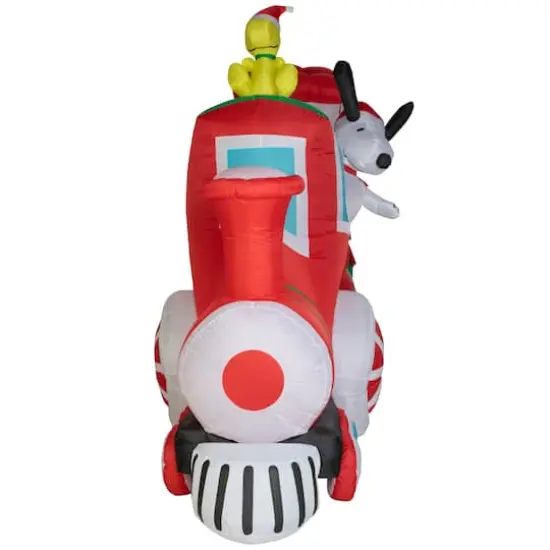 7.5ft. Airblown&reg; Inflatable Peanuts Christmas Train {5}