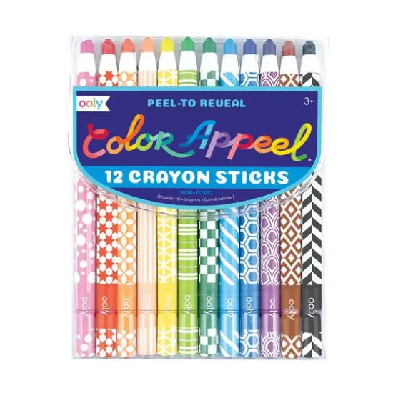 OOLY Color Appeel&reg; Peel to Reveal Crayon Sticks, 12ct. {1}