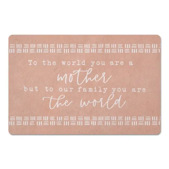 World Mother Floor Mat {1}