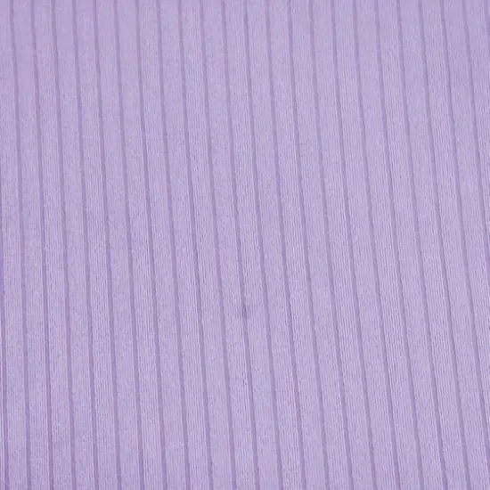 Fabric Merchants Polyester Blend Ribbed Fabric Lilac {3}