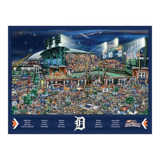 Detroit Tigers Joe Journeyman 500 Piece Puzzle {5}