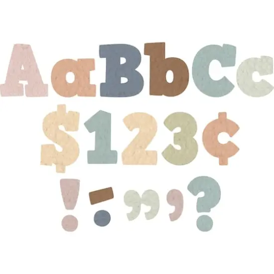 Teacher Created Resources Everyone is Welcome 4" Bold Block Letters Combo Pack, 690 Pieces {3}
